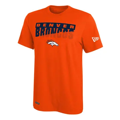 New Era NFL Men's Scoreboard Dri-Tek Short Sleeve Tee, Denver Broncos Small