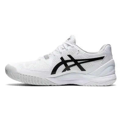 ASICS Men's Gel-Resolution Tennis Shoes 6.5 White/Black