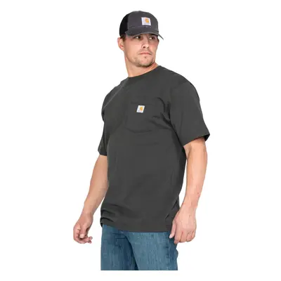 CarharttmensLoose Fit Heavyweight Short-Sleeve Pocket T-ShirtPeatXX-La