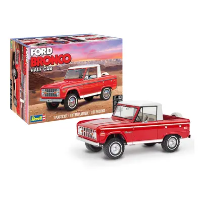 Revell Ford Bronco Half Cab 1:25 Scale 140-Piece Skill Level M