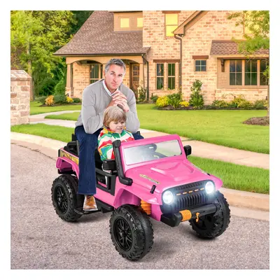 Kids Electric Car Ride-on Battery Powered WithRemote Music Lights Horn