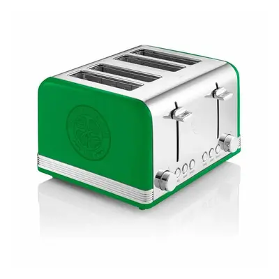 Swan Celtic Slice Retro Toaster 1600W Defrost/Reheat/Cancel ST19020CELN