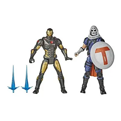 Marvel Hasbro Gamerverse 6-inch Collectible Iron Man vs. Taskmaster Action Figure Toys, Ages And