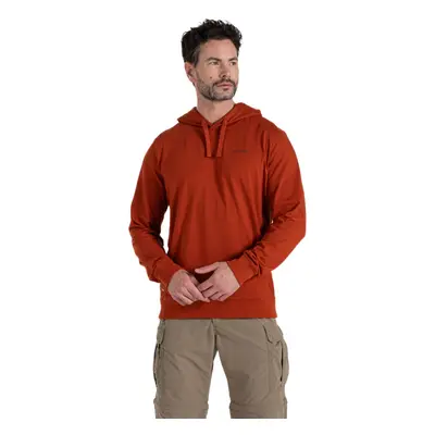 (L, Red Beach) Craghoppers Mens Tagus Nosilife Hoodie