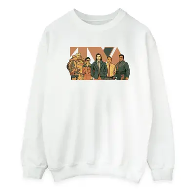 (5XL, White) Marvel Womens/Ladies Loki TVA Group Sweatshirt