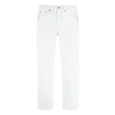 Levis Girls High Rise Straight Fit Jeans White US