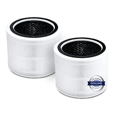 LEVOIT core 200S Air Purifier Replacement Filter, 3-in-1 True HEPA, High-Efficiency Activated ca