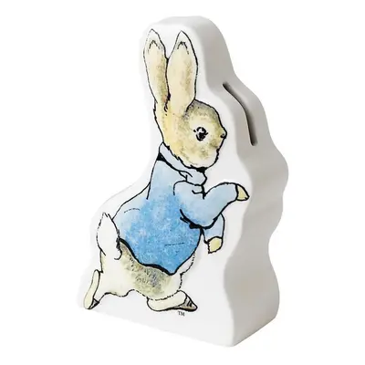 Beatrix Potter Ceramic Money Bank - Peter Rabbit Running