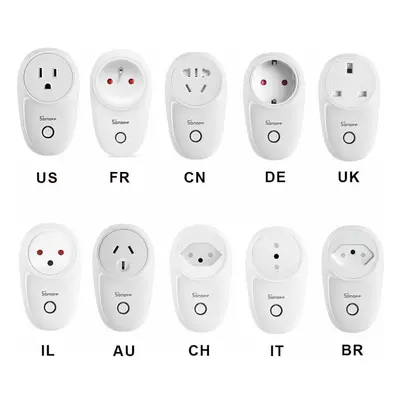 (BR) Smart WIFI Socket CN/US/UK/AU/DE/FR/BR/CH/IL/IT Wireless Plug Power Sockets Smart Home Swit