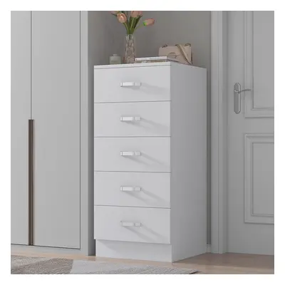 FWStyle Tunis Drawer Chest of Drawers Matt White