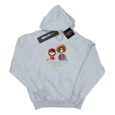 (M, Sports Grey) Disney Mens Coco Miguel And Hector Hoodie