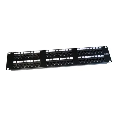 kenable HQ Cat5E Cat 5E RJ45 Patch Panel Rack Mountable Port