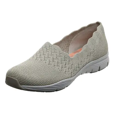 Skechers womens Seager - Stat Scalloped Collar Engineered Skech-knit