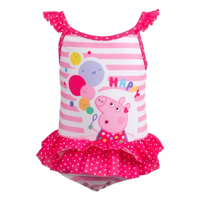 Peppa Pig Toddler Girls One-Piece Bathing Suit Pink 3T