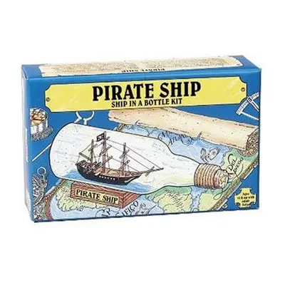 Pirate Ship in a Bottle Kit - Includes All Parts to Create a Mini Ship in a Bottle - VERY Challe