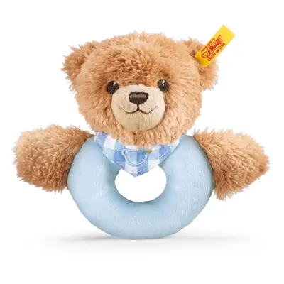 Steiff 12cm Sleep Well Bear Grip Toy (Blue)