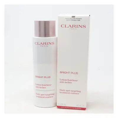 Clarins Bright Plus Dark Spot-Targeting Treatment Essence 6.7oz New With Box