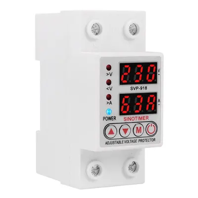 (40A) Adjustable Self-resetting Intelligent Overvoltage and Undervoltage Protector Automatically