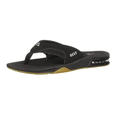 Reef Mens Sandals Fanning BlackSilver