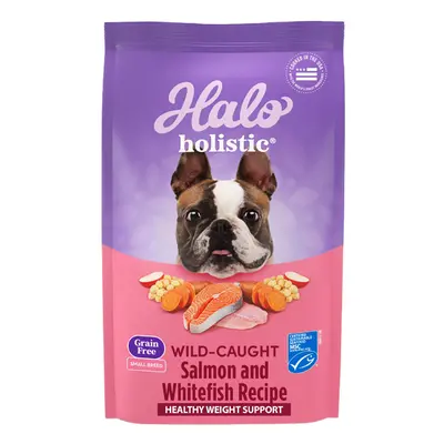 Halo Holistic Dog Food complete Digestive Health Wild-caught Salmon a