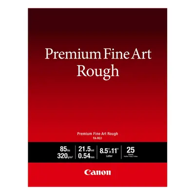 Canon Premium Fine Art Rough Paper (FA-RG1) 8.5' X 11' Sheets (45