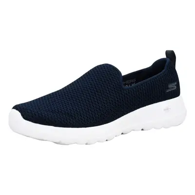 Skechers Women's Go Walk Joy Sneaker Navy/White Wide