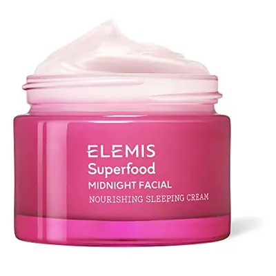 ELEMIS Superfood Midnight Facial, Prebiotic Over Night Cream to Nourish, Replenish and Revive, L