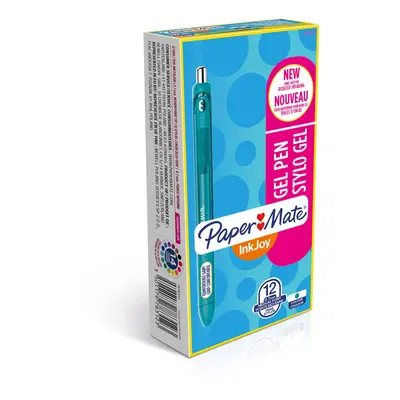 Paper Mate Medium Point InkJoy gel Pen - Teal (Pack of 12)