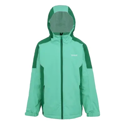 (14 Years, Dusty Green/Rainforest) Regatta Childrens/Kids Hurdle V Waterproof Jacket