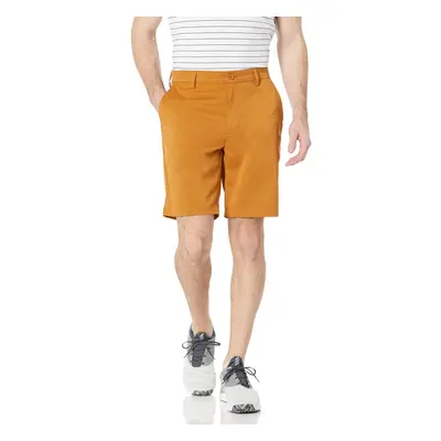 Mens classic-Fit Stretch golf Short (Available in Big & Tall), Tan