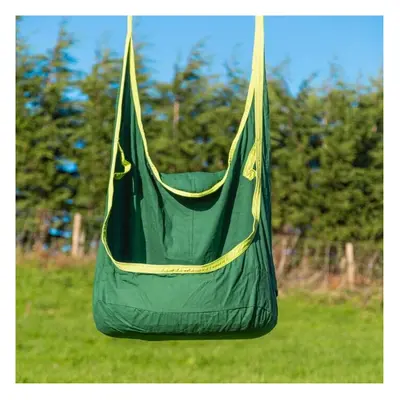 (Green) Rebo Children's Hanging Cocoon Pod Chair Hammock Swing Seat - Perfect for Swing Sets and