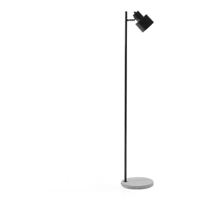 Floor Lamp CORBONES Adjustable Metal Black