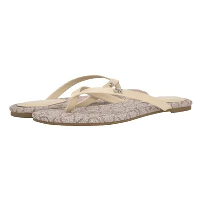 Calvin Klein Women's CRUZY Flip-Flop Chic Cloud 9.5