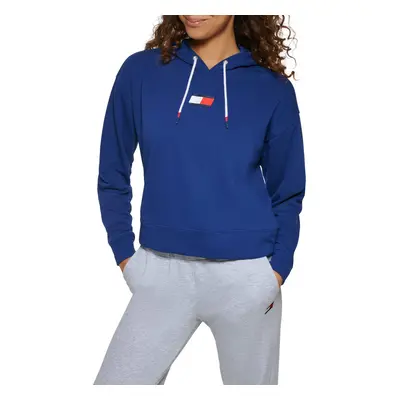 Tommy Hilfiger Women's Pullover Hoodie Deep Blue Medium