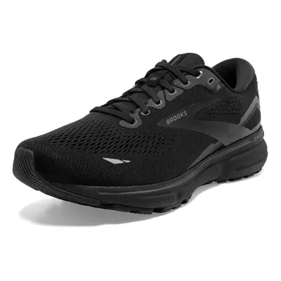 Brooks Women's Ghost Neutral Running Shoe - Black/Black/Ebony - 7.5