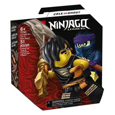 LEGO NINJAGO Epic Battle Set - Cole vs. Ghost Warrior Ninja Batt