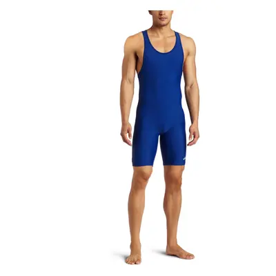 ASICS Men's Solid Modified Singlet Royal Small