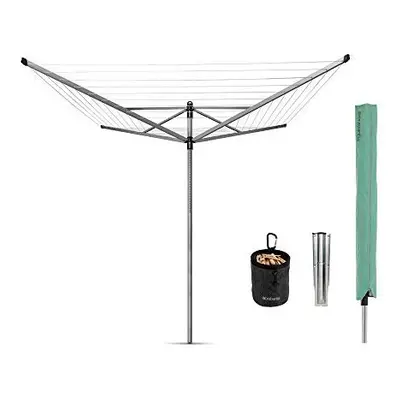 Brabantia - Lift-O-Matic - Metres of Clothes Line - Adjustable in Height - UV-Resistant & Non-Sl