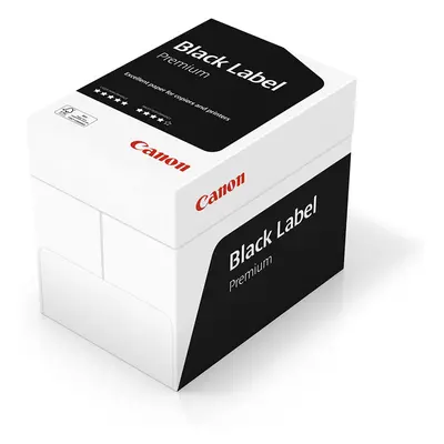 Canon Black Label Premium - FSC, g/m2 Copier & Printer Paper (5 x reams (500) per Box)