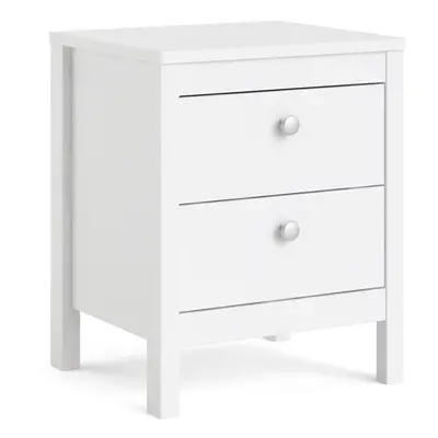 (White) Madrid Bedside Table drawers