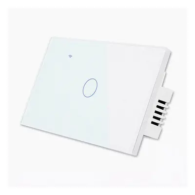 (White, Way) Wifi Wall Touch Sensitive Switch App Remote Control 1/2/3/4 Gang Wireless LED Light