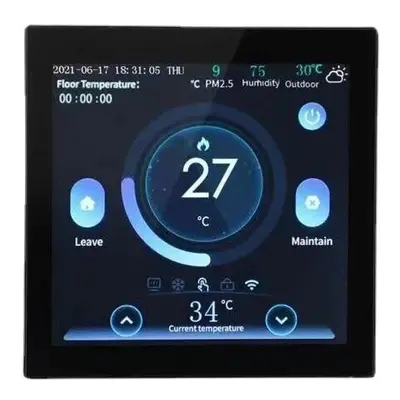 (Water Gas Boiler) Smart WIFI LCD Color Screen Thermostat Remote Electric/Water Floor Heating Th