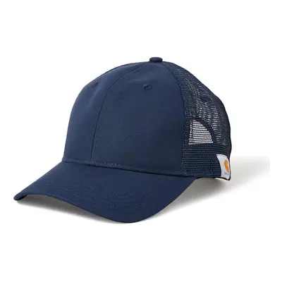 Carhartt Men's Rugged Professional Series Canvas Mesh-Back Cap Navy On