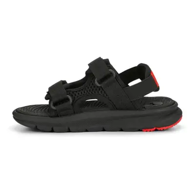 PUMA Evolve Sport Sandal Black White-for All Time Red US Unisex Li