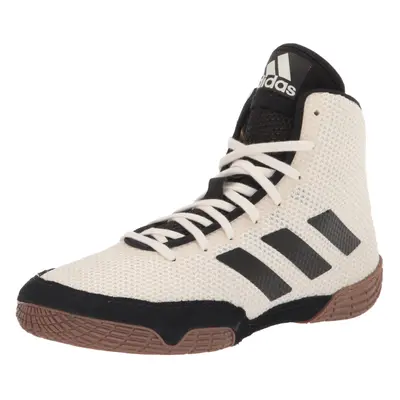 adidas Men's Tech Fall 2.0 Wrestling Shoe Chalk White/Black/Gum