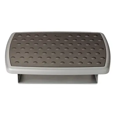 3M Adjustable Foot Rest Inch Wide Non-skid Platform (FR330) Grey