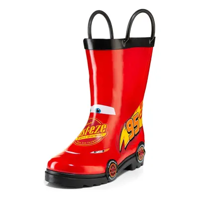 Disney Cars Kids Lightening Mcqueen Rust eze Boys Waterproof Easy-On R