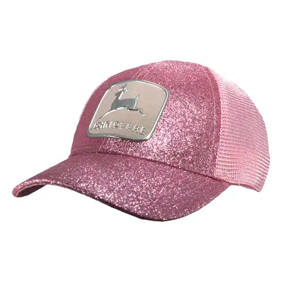 John Deere Pink Glitter Historic Tm Cap-Pink-One Size