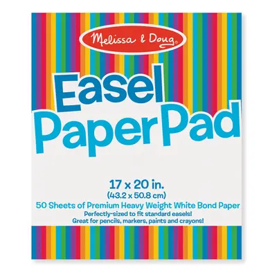 Melissa & Doug Art Essentials Easel Pad (17 x inches) With Sheets of White Bond Paper