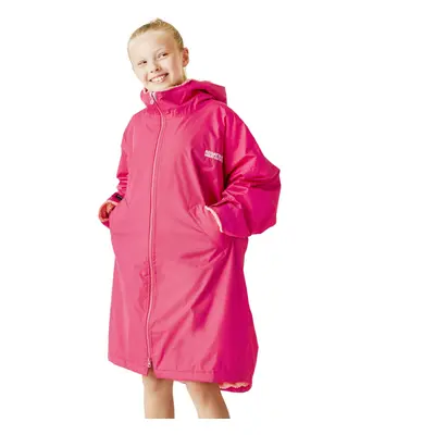 (9-13 Yrs, Pink Potion) Regatta Kids Spirit Of Adventure Hooded Waterproof Warm Drying Changing 